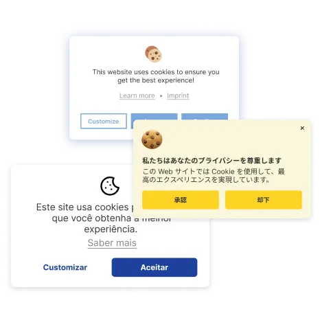 The benefits of multilingual  cookie banners  for GDPR - icon