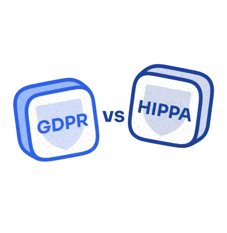 GDPR vs HIPAA Key Differences and Shared Compliance Strategies - icon