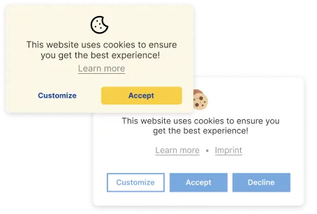 Pandectes cookie consent banner for Shopify