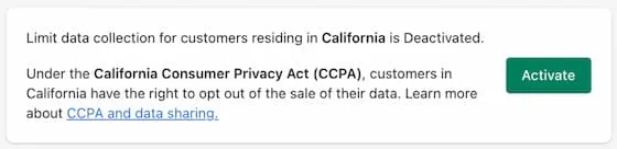 Pandectes GDPR Compliance App for Shopify - How Shopify API for GDPR &amp; CCPA &amp; LGPD compliance works - CCPA