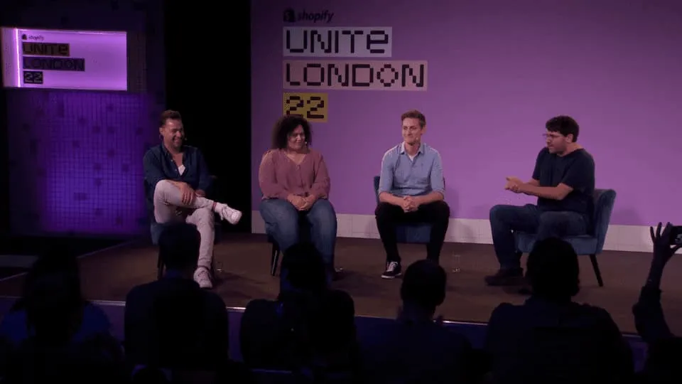 Shopify Unite London 2022 - Panel Talks