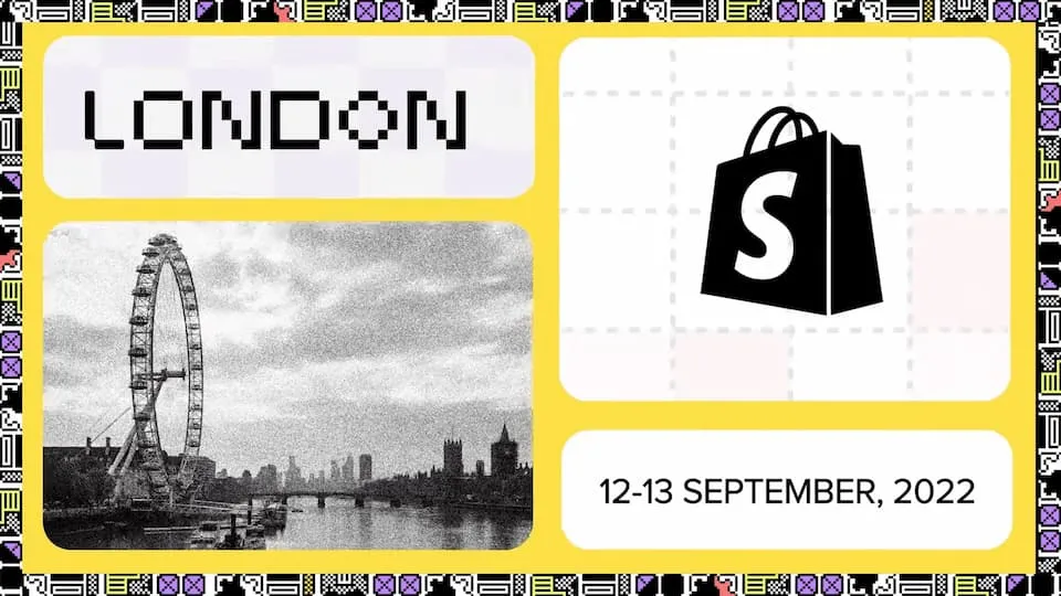 Shopify Unite London 2022 - Event Card