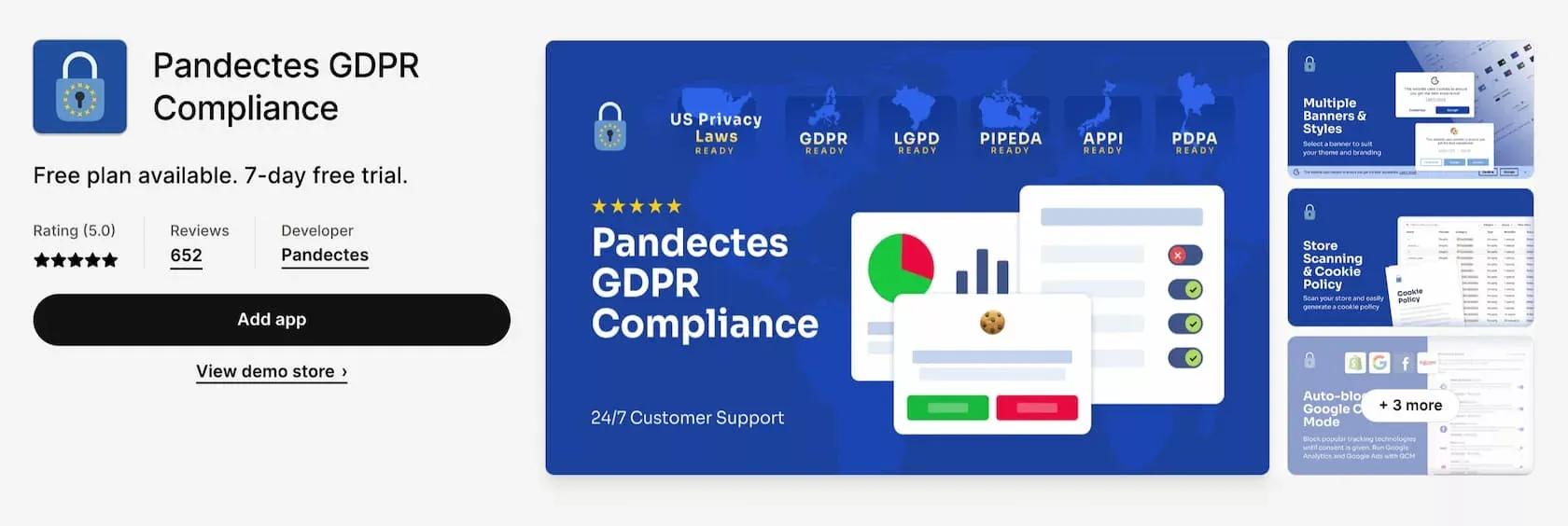 Pandectes GDPR Compliance app for Shopify - App Store