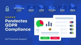 Pandectes GDPR Compliance, a featured app on the Shopify App Store