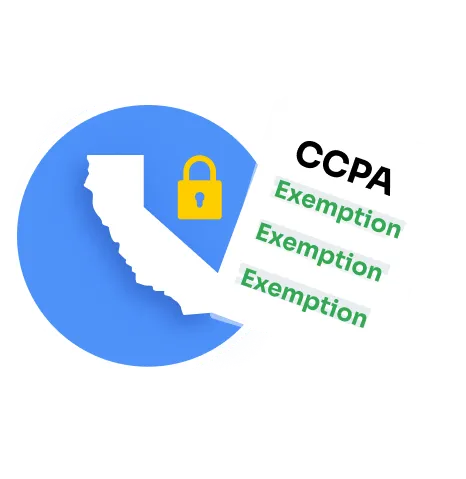7 Instances Where CCPA Exemptions Apply - icon