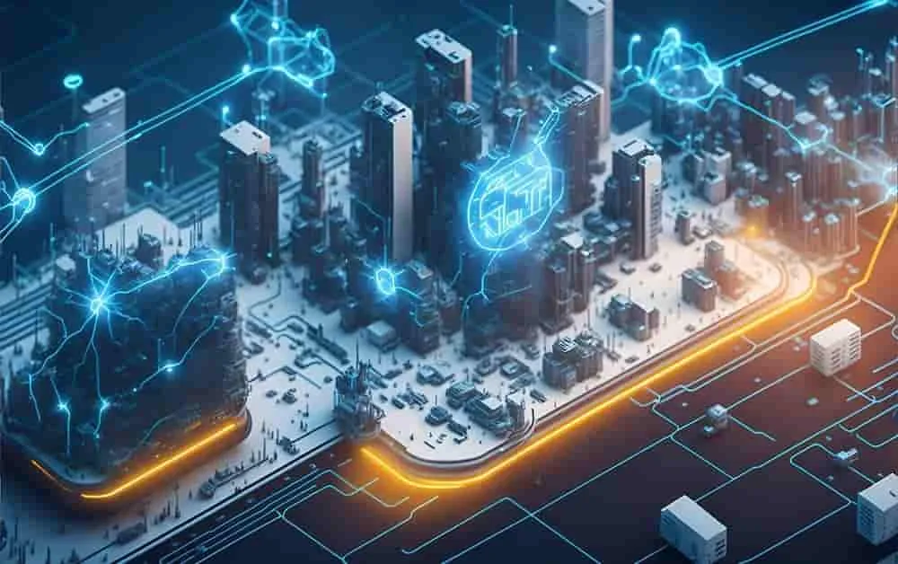 city with circuits