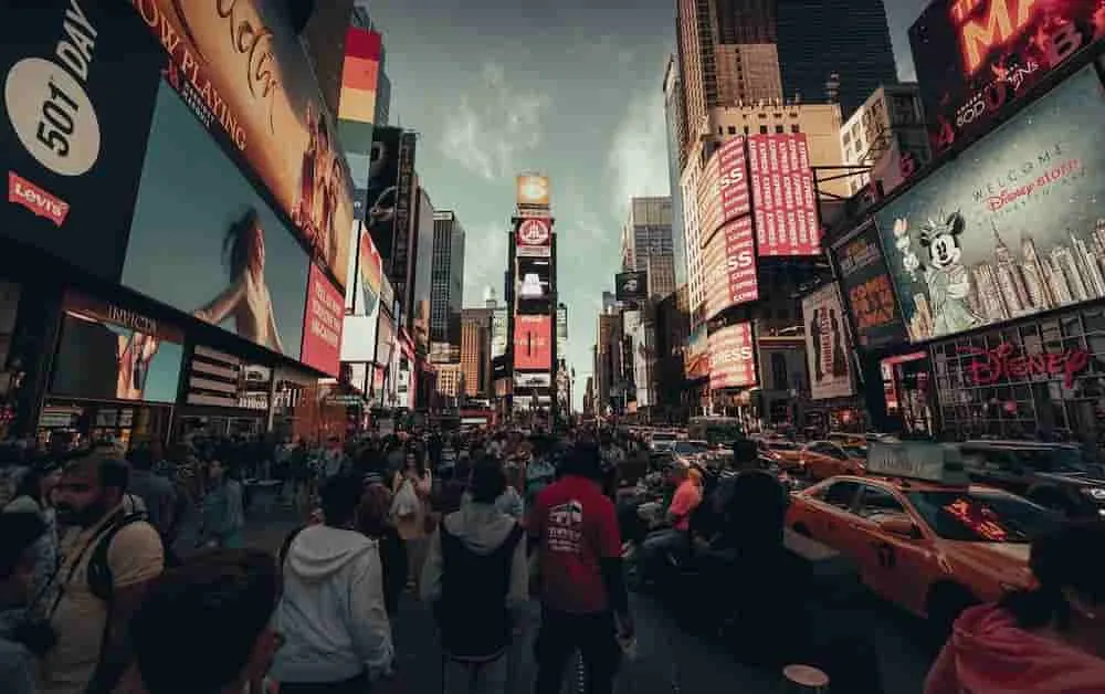 new york crowd