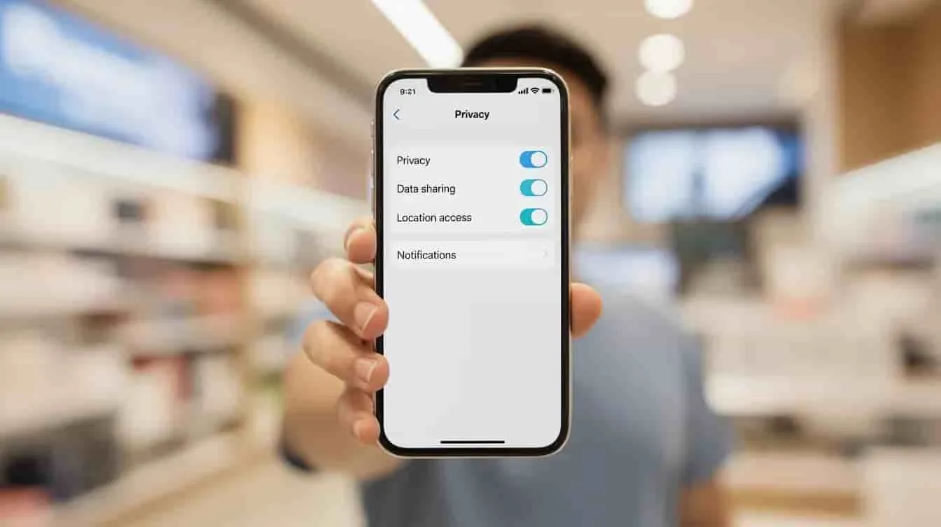 phone in hand
