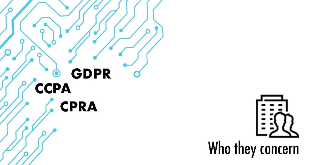 Pandectes GDPR Compliance App for Shopify - GDPR vs CCPA-CPRA key differences you need to know - Who they concern