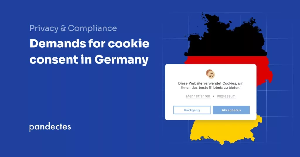 Pandectes GDPR Compliance app for Shopify Stores - Demands for cookie consent in Germany