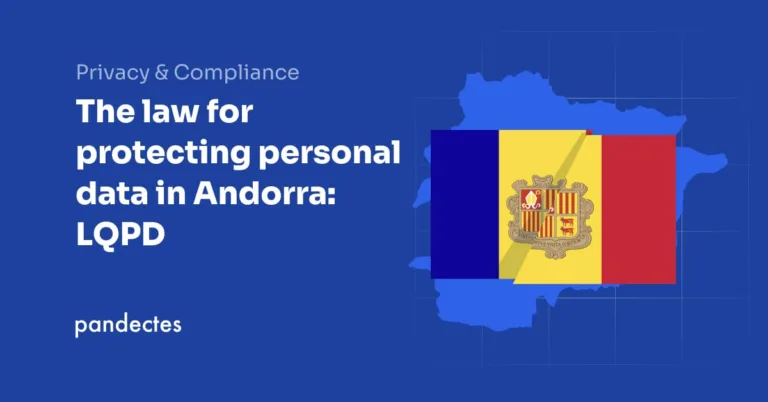 Pandectes GDPR Compliance app for Shopify Stores - The law for protecting personal data in Andorra- LQPD