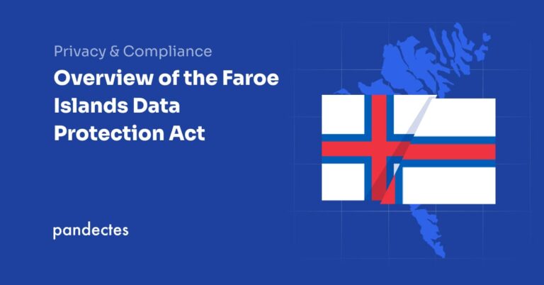 Pandectes GDPR Compliance app for Shopify stores - Overview of the Faroe Islands Data Protection Act