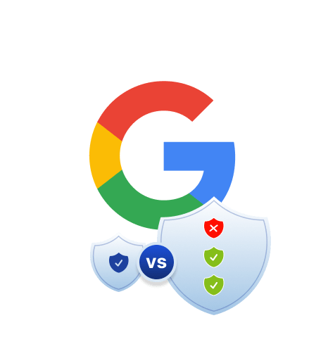 Comparing basic and advanced versions of Google Consent Mode v2 - icon