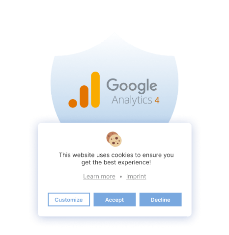 Cookies and consent in Google Analytics 4 - icon