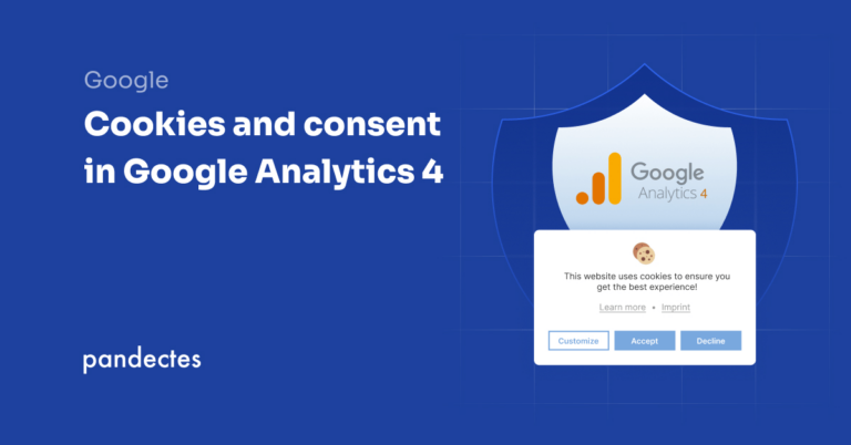 Pandectes GDPR Compliance app for Shopify stores - Cookies and consent in Google Analytics 4