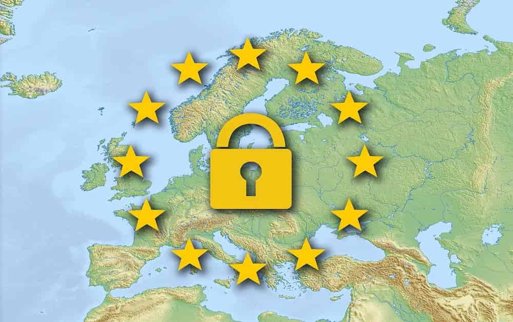 Pandectes GDPR Compliance app for Shopify stores - European Parliament boosts enforcement of GDPR - map