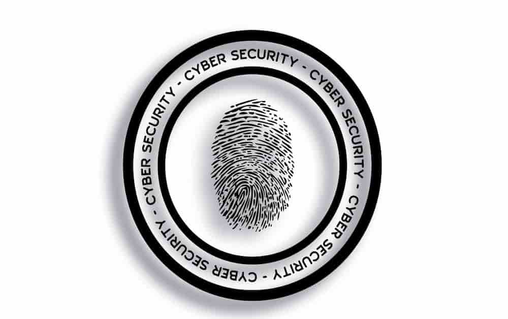 cybersecurity with fingerprint