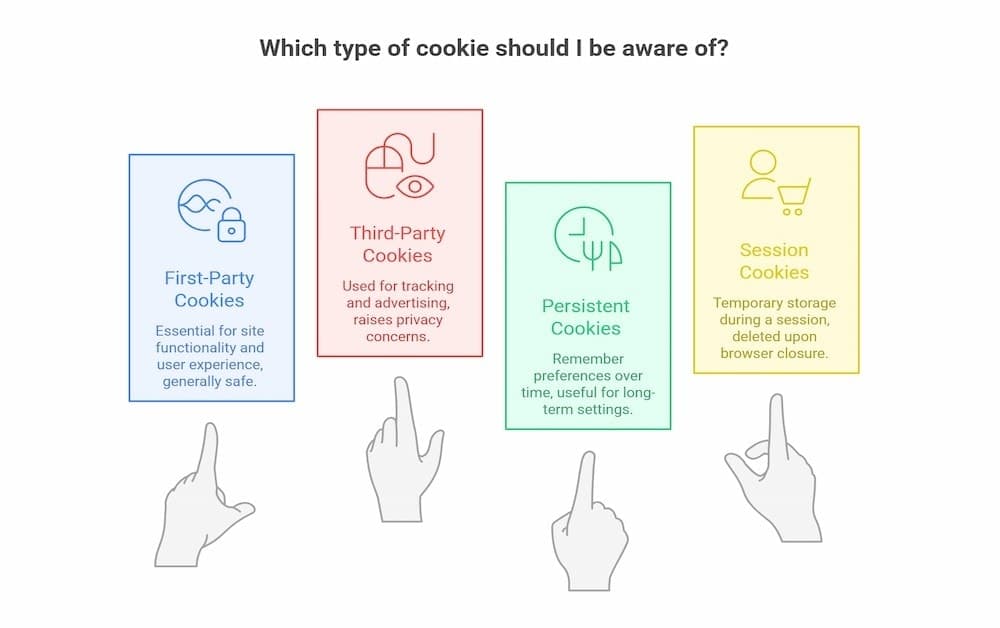 which type of cookie should I be aware of