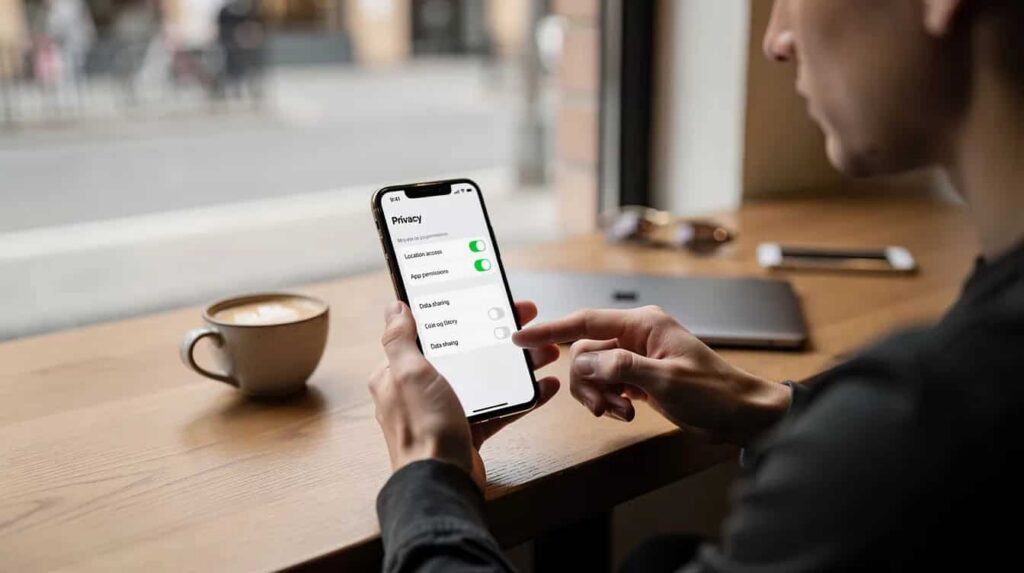 privacy options on phone