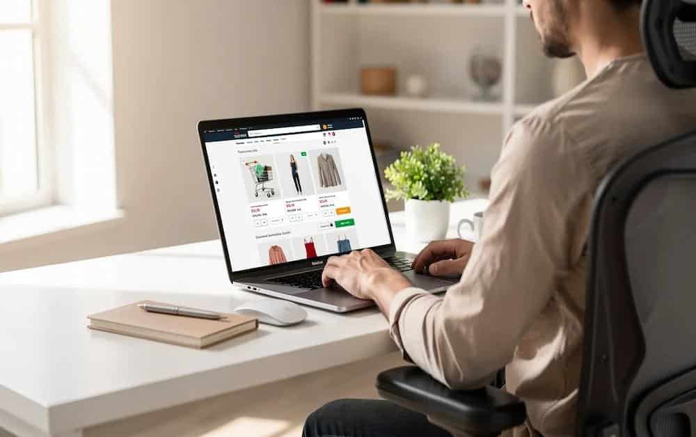 woman on laptop